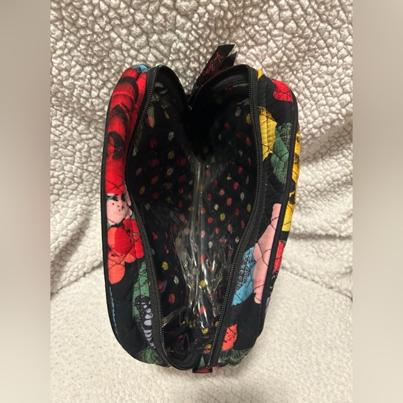 Vera Bradley Cosmetic Travel Bag- Havana Rose - Picture 2 of 2